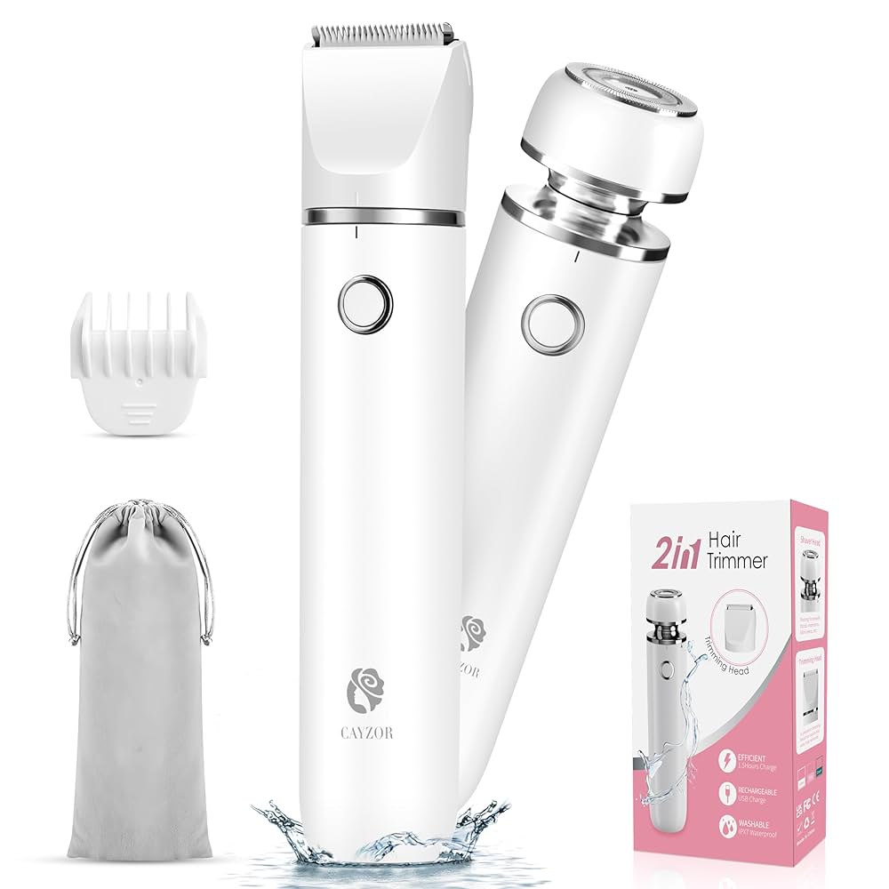 Amazon.com: Cayzor Bikini Trimmer and Shaver Kit for Women